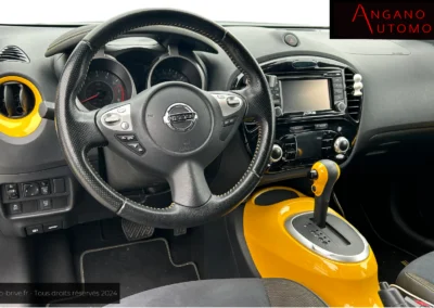 Annonce NISSAN JUKE - Vue habitacle intérieur www.angano-auto-brive.fr